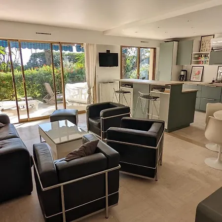 Apartamento Eden Park 3 Pieces 4 Etoiles 100m Des Plages Piscines Parking Cannes