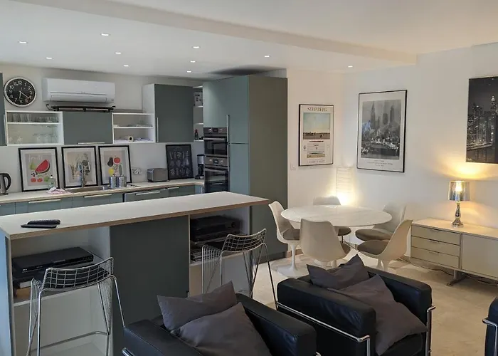 Eden Park 3 Pièces 4 étoiles 100m Des Plages Piscines Parking Cannes